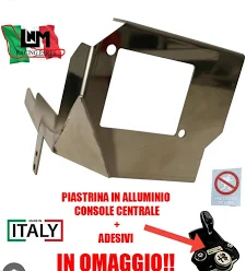 Staffa Antifurto In Acciaio Inox Per Radar Alfa Romeo Giulia "Veloce"