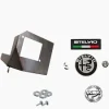 Staffa Antifurto In Acciaio Inox Per Radar Alfa Romeo Stelvio "Quadrifoglio Verde"